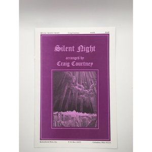 Silent Night by Craig Courtney SATB Choral Music Beckenhorst Press BP1366